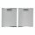 Metallfettfilter Respekta Miz 2009  320x260mm für Dunstabzugshaube 2stk