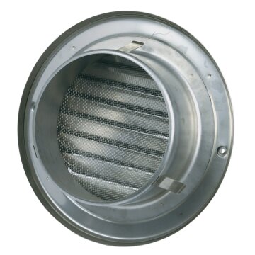 LUTH Premium Profi Parts Außenhaube 150erR Edelstahl gebürstet