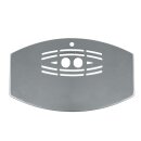 Abtropfschalenabdeckung Delonghi 6032120800 Silbern...