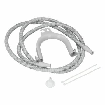 LUTH Premium Profi Parts Kondenswasserablaufschlauch Set kompatibel mit Siemens Wtz1110 12013784 2,0m für Trockner