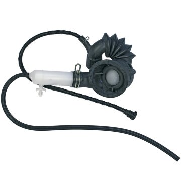 LUTH Premium Profi Parts Saugschlauch kompatibel mit Bosch 00480442 mit Kugel Und Entleerungsschlauch für Waschmaschine