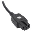 LUTH Premium Profi Parts Heißgeräte-Anschlusskabel kompatibel mit Bachmann 304418 2m