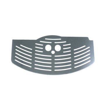 LUTH Premium Profi Parts Abtropfschalenabdeckung kompatibel mit Delonghi 6032105000 Silbern für Kaffeemaschine