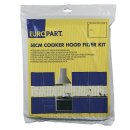 Filterset Universal Kohlefiltermatte 570x470mm...