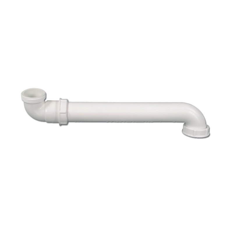 Product Image for Ablaufbogen 1 1/2" 90° Ausziehbar Spülbeckenablaufsiphon Weiß Viega 105785