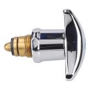 Knebel 3/8" mit Innenoberteil Kaltwasser Blau