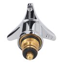 Knebel 3/8" mit Innenoberteil Kaltwasser Blau