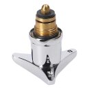 Knebel 3/8" mit Innenoberteil Kaltwasser Blau