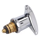 LUTH Premium Profi Parts Knebel 3/8" mit Innenoberteil Kaltwasser Blau