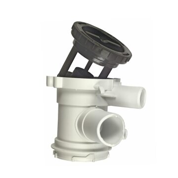 Flusensiebgehäuse Gorenje 606499 Pumpenkopf mit Sieb für Ablaufpumpe Waschmaschine