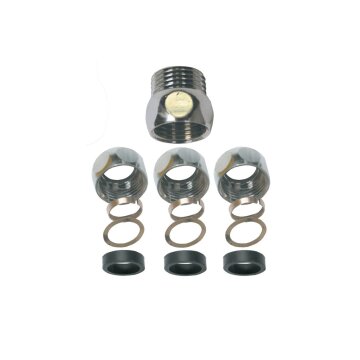 Anschlussverschraubung Set 1/2" Kwc 90.500z01 für Sicherheitsgruppe an Heißwassergerät