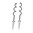 LUTH Premium Profi Parts Knethaken kompatibel mit Bosch 00651064 Mfz4030 Comfort Set rechts links für Handmixer