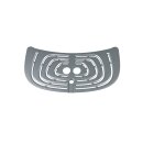 LUTH Premium Profi Parts Abtropfschalenabdeckung Philips kompatibel mit Saeco 996530003094 11005727 Silbern für Kaffeemaschine