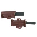 Kohlen mit Halter 4,8mmamp kompatibel mit Candy 49028931 für Waschmaschine