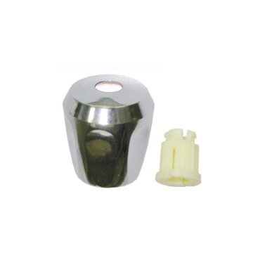 LUTH Premium Profi Parts Knebel 3/8" Neutral Weiß für Armatur kompatibel mit Kwc 84.108 Z 01