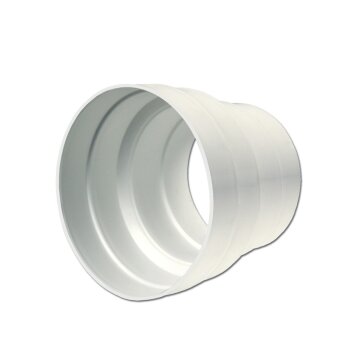 LUTH Premium Profi Parts Adapter 80/100erø für Abluftschlauch Rohr Belüftungstechnik Trockner