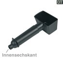 LUTH Premium Profi Parts Kaffeepulverlöffel mit Mahlgradverstellung Philips kompatibel mit Saeco 421944033301 für Kaffeeautomaten