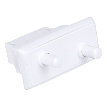 LUTH Premium Profi Parts Tastenschalter 2fach kompatibel mit Samsung DA34-00006C für Kühlgefrierkombination