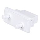 LUTH Premium Profi Parts Tastenschalter 2fach kompatibel mit Samsung DA34-00006C für Kühlgefrierkombination