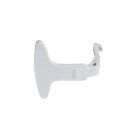 LUTH Premium Profi Parts Türgriff kompatibel mit Gorenje 154471 Weiß mit Schließhaken für Waschmaschine