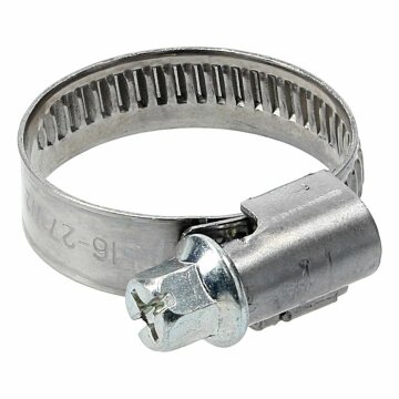 Schlauchschelle 16-27mmø W2 Chromstahl