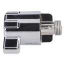 LUTH Premium Profi Parts Drehgriff Chrom Esam (1 Ve=1 Stk) kompatibel mit Delonghi 5513222461 für Kaffeemaschine