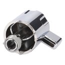 LUTH Premium Profi Parts Drehgriff Chrom Esam (1 Ve=1 Stk) kompatibel mit Delonghi 5513222461 für Kaffeemaschine