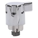 LUTH Premium Profi Parts Drehgriff Chrom Esam (1 Ve=1 Stk) kompatibel mit Delonghi 5513222461 für Kaffeemaschine