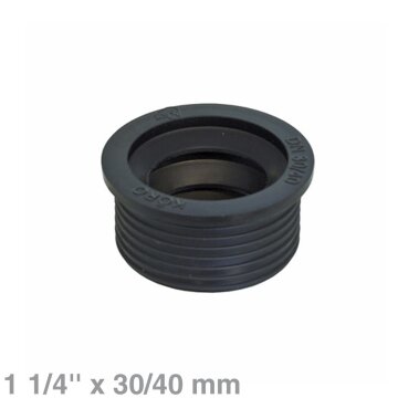 LUTH Premium Profi Parts Gummi-Siphonmanschette 1 1/4" 30/40mm
