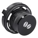 LUTH Premium Profi Parts Drehnkopf mit Kaffeebohnen (1...