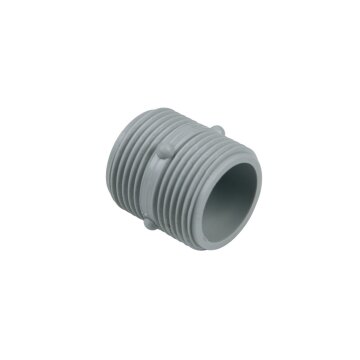 Zulaufschlauchverbinder 3/4" X 3/4" Außengewinde Doppelnippel für Waschmaschine Geschirrspüler