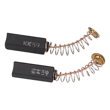 Kohlen 6,4x6,4x21mm mit Kabel Feder Teller