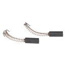 Kohlen 5x7,5x20mm mit Kabel Feder Haken