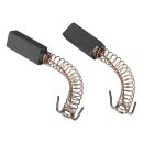 Kohlen 5x7,5x20mm mit Kabel Feder Haken