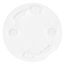 LUTH Premium Profi Parts Dekorative Abdeckung Des Bodenbürstenhalters (Weiß) kompatibel mit Ecovacs 201-2437-0350 für Staubsauger-Roboter