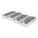 LUTH Premium Profi Parts Geruchsfilter Cleanair Plus Set kompatibel mit Siemens 17006642 für Induktionskochfeld mit Dunstabzug 4stk