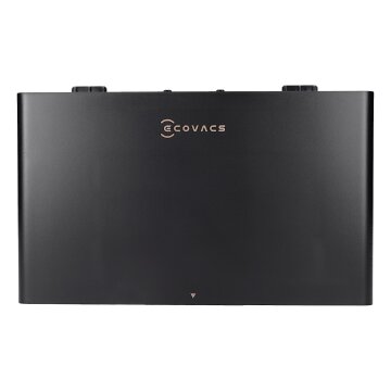 LUTH Premium Profi Parts Abdeckung Des Staubauffangbehälters (Schwarz) kompatibel mit Ecovacs 201-2453-0050 für Staubsauger-Roboter