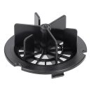 LUTH Premium Profi Parts Filterhalter für Staubsammelöffnung (Schwarz) kompatibel mit Ecovacs 201-2453-0069 für Staubsauger-Roboter