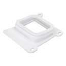 LUTH Premium Profi Parts Dichtung Der Staubsammelöffnung (Weiß) kompatibel mit Ecovacs 201-2453-0063 für Staubsauger-Roboter