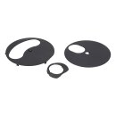 LUTH Premium Profi Parts Zierabdeckungen für Den Rechten Wischmotor kompatibel mit Ecovacs 201-2425-1039 für Staubsauger-Roboter