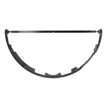 LUTH Premium Profi Parts Stoßfänger-Befestigungsplatte(Schwarz) kompatibel mit Ecovacs 201-2425-1023 für Staubsauger-Roboter