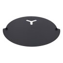 LUTH Premium Profi Parts Obere Dekorative Abdeckung (Schwarz) kompatibel mit Ecovacs 201-2417-2335 für Staubsauger-Roboter