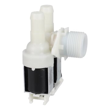 LUTH Premium Profi Parts Magnetventil kompatibel mit Whirlpool 481227128558 2-Fach 90° 14,0mmø für Waschmaschine