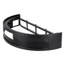 LUTH Premium Profi Parts Stoßfänger-Dekorabdeckung(Schwarz) kompatibel mit Ecovacs 201-2441-0434 für Staubsauger-Roboter