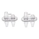 LUTH Premium Profi Parts Halterung für Wassereinspritzung kompatibel mit Ecovacs 201-2353-1486 für Staubsauger-Roboter 2stk