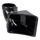 LUTH Premium Profi Parts Unteres Staubsammelrohr (Schwarz) kompatibel mit Ecovacs 201-2453-0062 für Staubsauger-Roboter