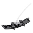 LUTH Premium Profi Parts Hintere Zierabdeckung (Schwarz) kompatibel mit Ecovacs 201-2425-1029 für Staubsauger-Roboter