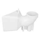 LUTH Premium Profi Parts Unteres Staubsammelrohr (Weiß) kompatibel mit Ecovacs 201-2453-0061 für Staubsauger-Roboter