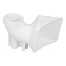 LUTH Premium Profi Parts Unteres Staubsammelrohr (Weiß) kompatibel mit Ecovacs 201-2453-0061 für Staubsauger-Roboter