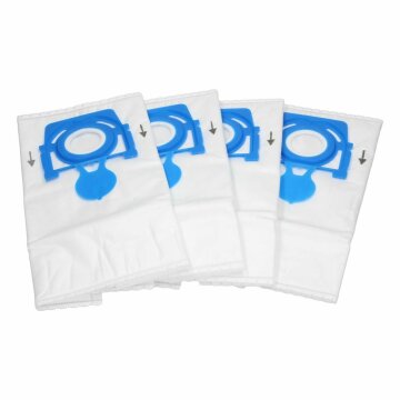 LUTH Premium Profi Parts Staubsaugerbeutel Weiß kompatibel mit Bosch 17004099 für Staubsauger 4stk